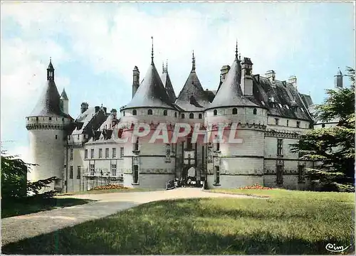 Cartes postales moderne Chaumont sur Loire (L et Ch) le Chateau En Touraine les Chateaux de la Loire Flamme Festival de