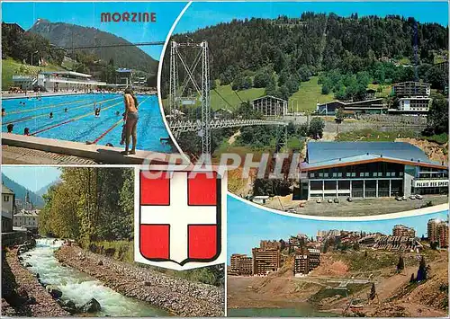 Cartes postales moderne Morzine (Haute Savoie) Altitude de 1000a 2500 Metres