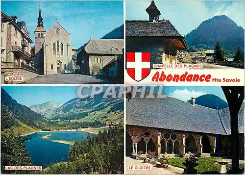 Cartes postales moderne Abondance (Hte Savoie) Alt 930m