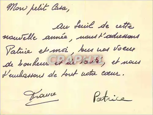 Lettre Mont petit Casa