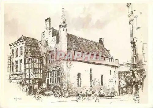 Cartes postales moderne Hertogenbosch Huis de Moriaan Begin Oudste huis van de Stad nu Kantoor