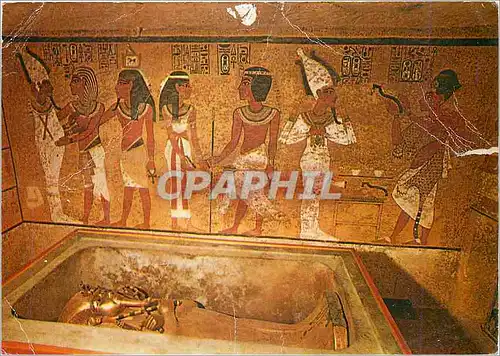 Moderne Karte Egypt Thebes Burtal Chamber in the Tomb of tut Ankh Amun