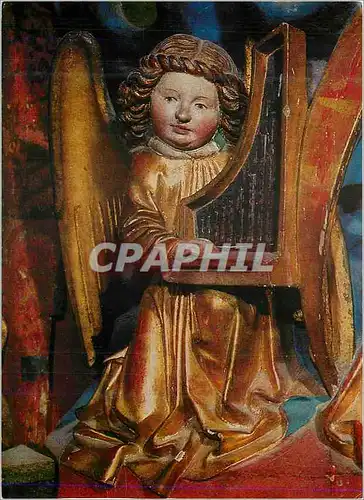 Cartes postales moderne Musizierender Engel Ausschnitt vom Hochaltar der Kathedrale Beuron