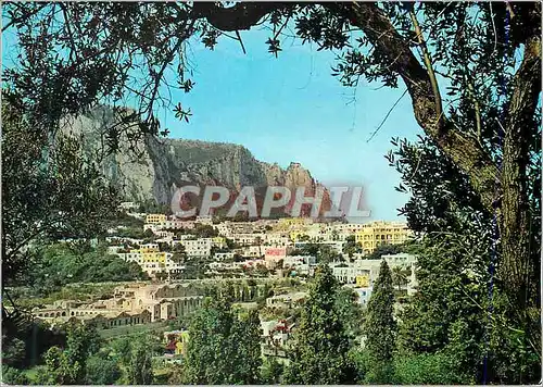 Moderne Karte Capri Panorama