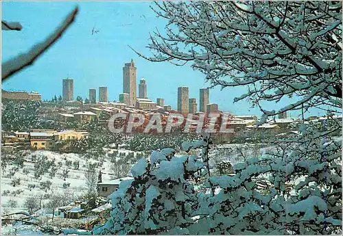 Cartes postales moderne Citta di S Gimignano Panorama