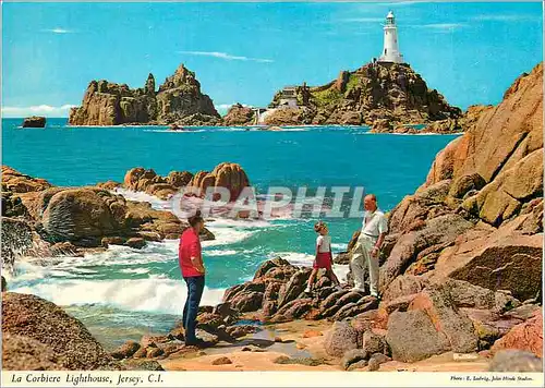 Cartes postales moderne Jersey CI La Corbiere Lighthouse