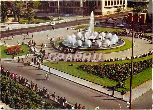 Cartes postales moderne Place des Nations Unies Fontaine Lumineuse