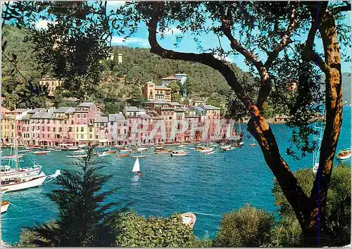 Cartes postales moderne Portofino Detail du Petit Port
