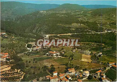 Moderne Karte Gravieres (Ardeche) Vue Panoramique