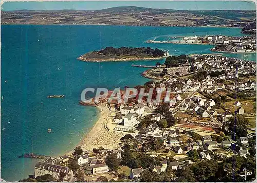 Moderne Karte Douarnenez Treboul La Bretagne en Couleurs La Plage des Sables Blancs