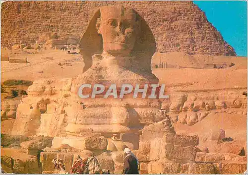 Moderne Karte Egypt Giza The Great Sphinx