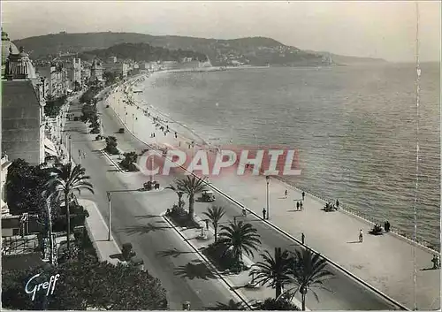 Cartes postales moderne Nice La Cote D'Azur Vue Generale de la Promenade des Anglais