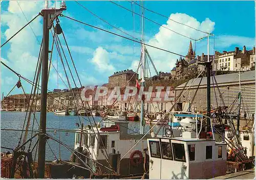 Cartes postales moderne Granville Le port Bateaux