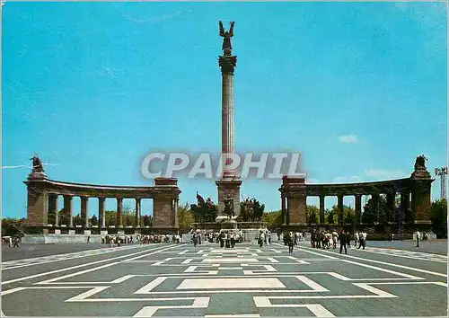 Cartes postales moderne Budapest Hosok tere Millenniumi emlekmu