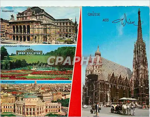 Cartes postales moderne Vienne (Wien) Gruss Aus