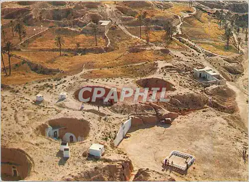 Moderne Karte Matmata (Tunisie) Vue Generale