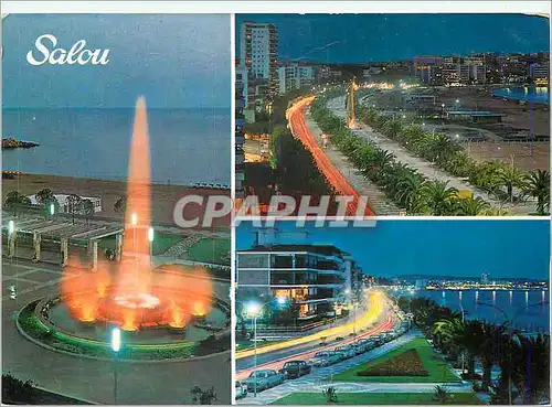 Cartes postales moderne Salou Costa Dorada Fuente Luminosa y Paseo
