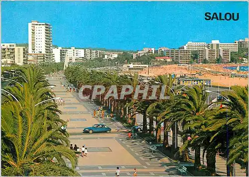Cartes postales moderne Salou Costa Dorada Paseo Jaime I