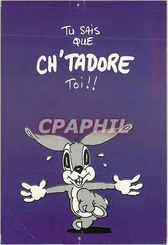 Cartes postales moderne Tu sais que Ch'Tadore Toi Les Identites de Samy et Suzy