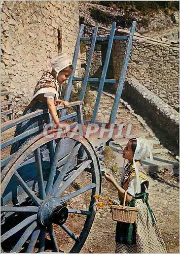 Cartes postales moderne Les Belles Images de Provence Scene Provencale Folklore