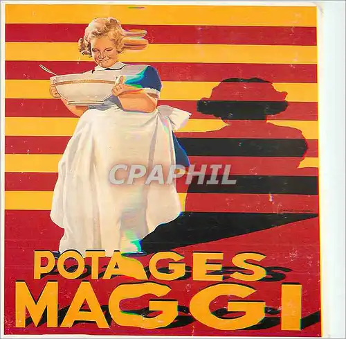 Moderne Karte Potages Maggi