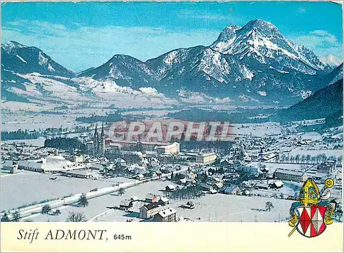 Cartes postales moderne Stift Admont 645 m Wintersportort