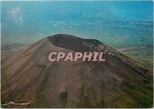 Cartes postales moderne Napoli Vesuvio Cratere actuel et Sentier de ml 1000