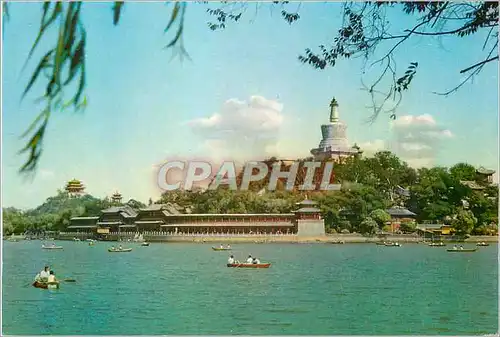 Moderne Karte Beihai Park Chiung Hua Islet