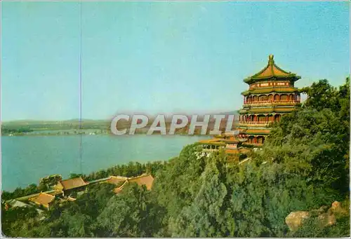 Moderne Karte Longevity Hill Summer Palace China Chine