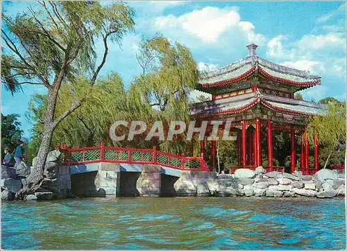 Cartes postales moderne Pavilions Herniding Spring China Chine