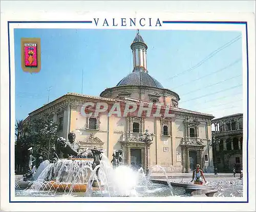 Cartes postales moderne Valencia Place de la Vierge