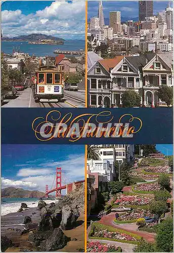 Ansichtskarte AK San Francisco Highlights Tramway