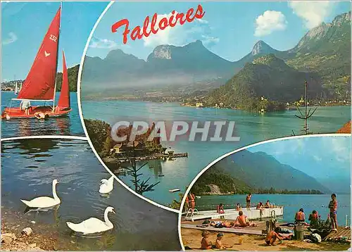 Cartes postales Talloires (Hautes Savoie) et le Lac d'Annecy