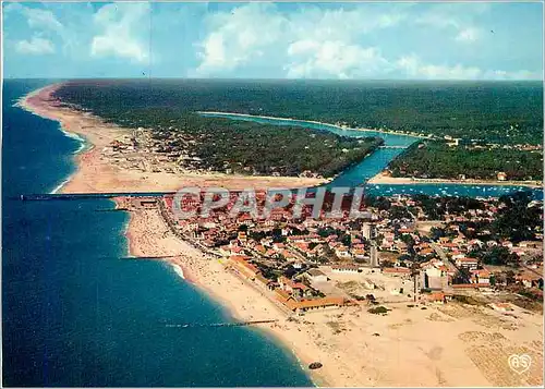 Cartes postales Capbreton Hossegor (Landes) Le Lac et les Plages