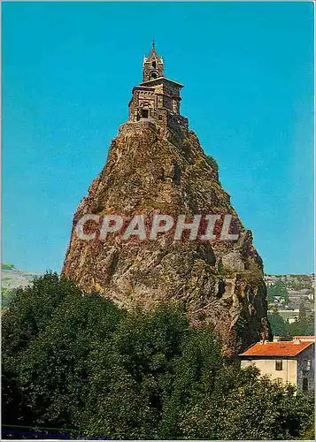 Ansichtskarte AK Le Puy en Velay (H L) Alt 630 m Centre Touristique Ville d'Art Rocher d'Aiguille