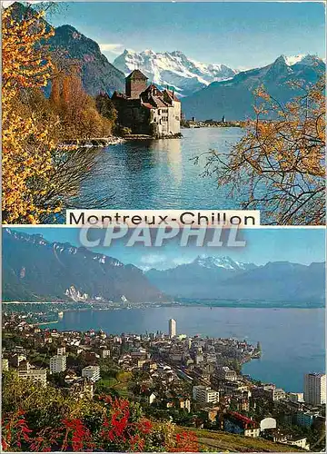Cartes postales Montreux Chillon