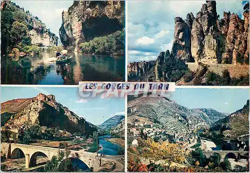 Cartes postales Les Gorges du Tarn Les Detroits Le Causse Mejean La Malene Sainte Enimie