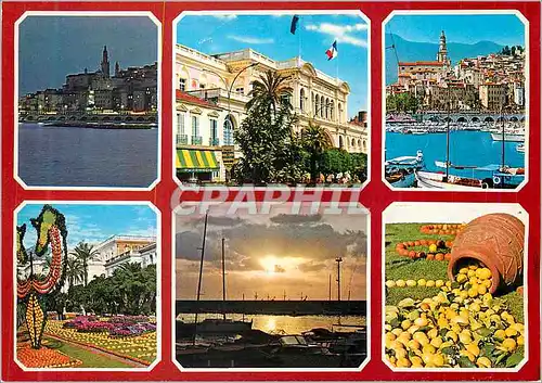 Cartes postales moderne Menton