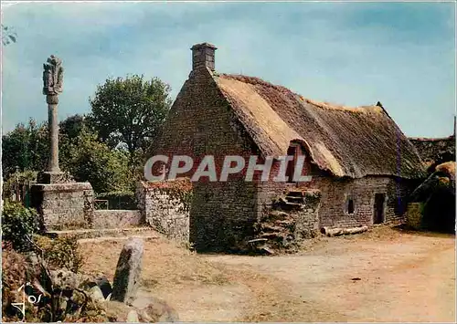 Cartes postales moderne Petite Chaumiere de la Bretagne Interieure (pres de Vannes) La Bretagne en Couleurs