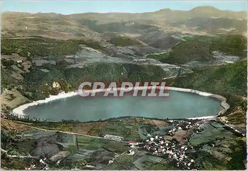 Cartes postales moderne Paysages du Vivarais Le Lac d'Issarles alt 1000 m Vue Generale aerienne