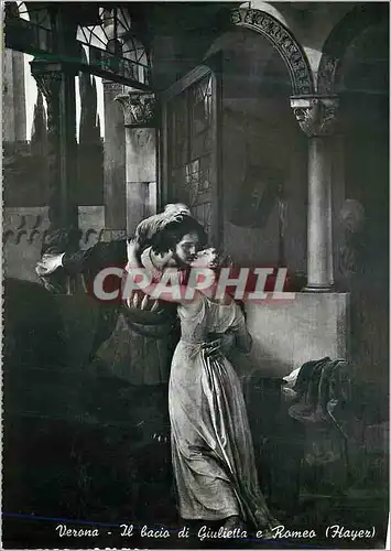 Cartes postales moderne Verona Il Bacio di Giuletta e Romeo (Hayer)
