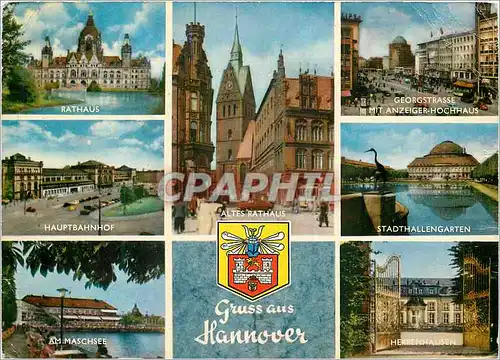 Cartes postales moderne Gruss aus Hannover