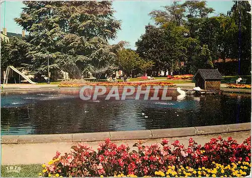Cartes postales moderne Moulins (Allier) Les Jardins de la Plage