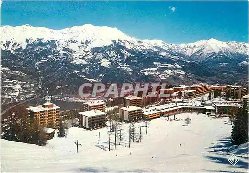 Cartes postales moderne Pra Loup (Alpes de Haute Provence) La Station d'Honore Bonnet Altitude 1600 2500 m Ete Hiver Vue