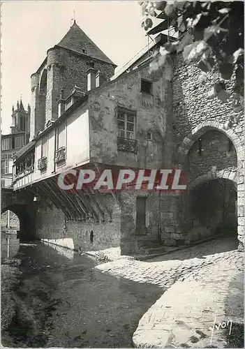 Cartes postales moderne Moret sur Loing (S et M) La Poterne maison Sauve et porte de Bourgogne