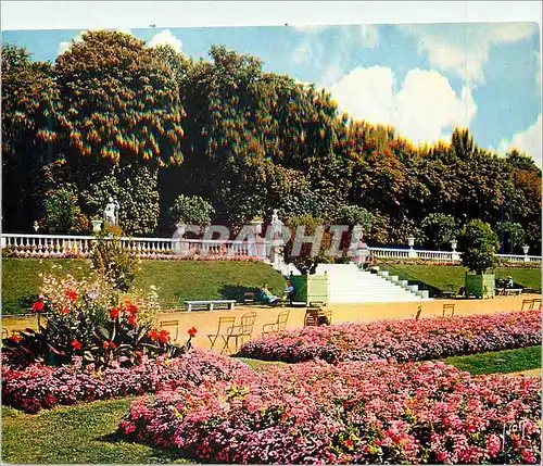 Cartes postales moderne Paris Jardin et Terrasse du Palais du Luxembourg Couleurs et Lumiere de France