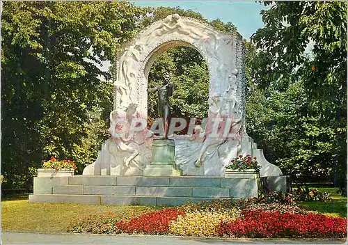 Cartes postales moderne Vienne (Wien) Monument a Johann Strauss