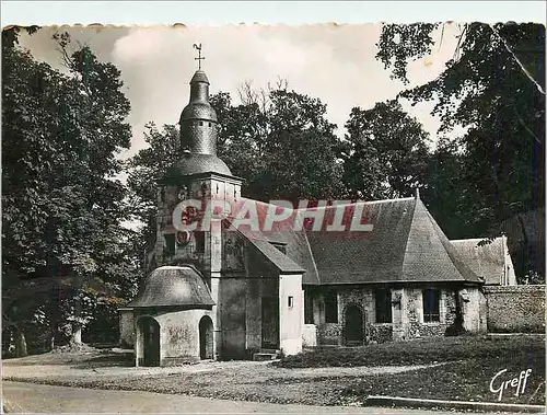 Moderne Karte Honfleur (Calvados) En Normandie Chapelle de Notre Dame de Grace