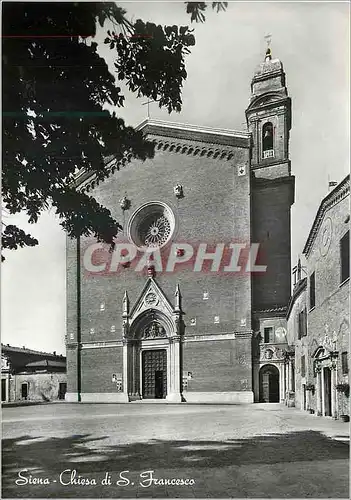 Cartes postales moderne Siena Eglise de St Francois