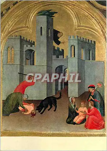 Cartes postales moderne Siena Chiesa di S Agostino Simone Martini (Notizie dal 1315 m 1344)